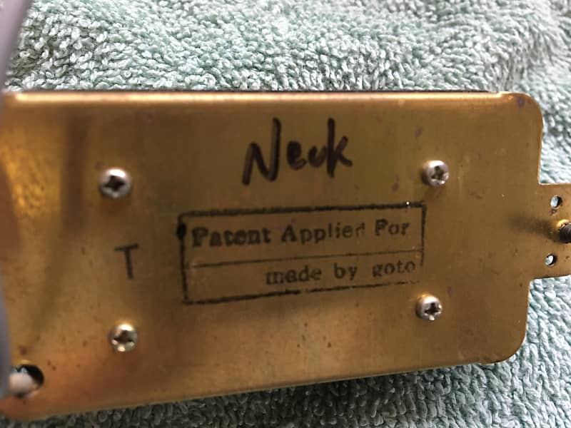Vintage Gotoh PAF Humbucker set (MIJ) neck and bridge | Reverb