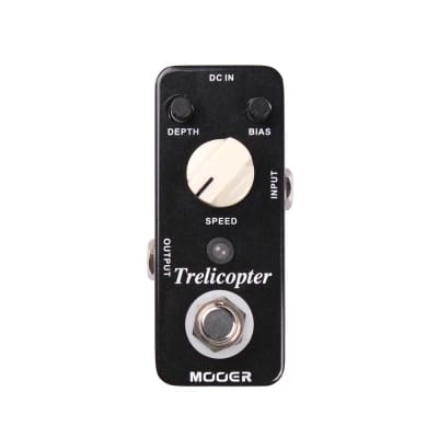 Mooer Trelicopter Optical Tremolo MICRO Pedal True Bypass New in Box Free Shipping image 2