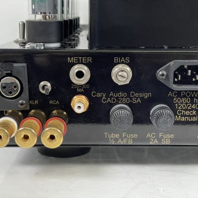 CARY CAD-280-SA V12i Stereo Tube Amplifier image 12
