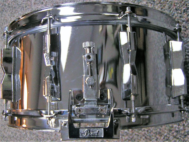 PEARL B-714DX 14X 6.5 Brass Shell 'Super Gripper' Snare Drum - Vintage  mid 80s £225.00 - PicClick UK