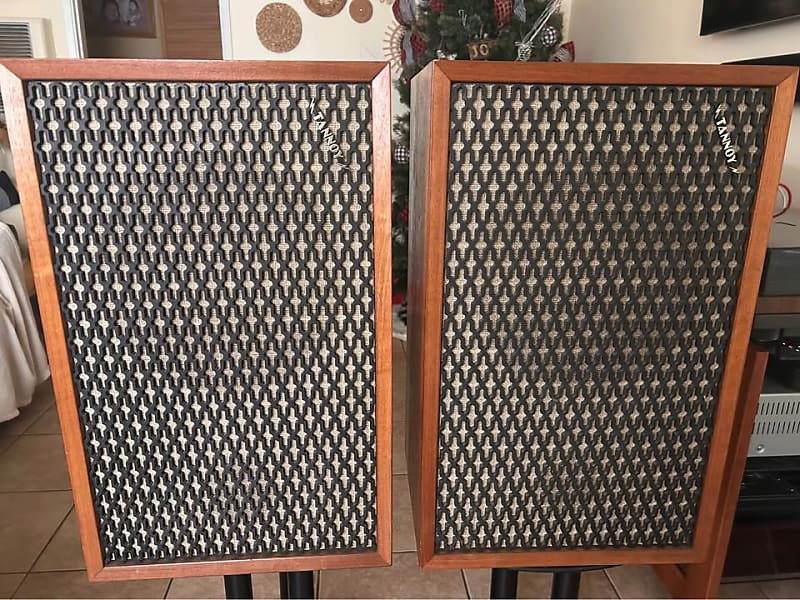 Rare Tannoy Mallorcan, HPM/310 Model, 1969, Sequential #&#039;s, Walnut, Free U.K. Stands, Superb, $3300 Shipped!  			