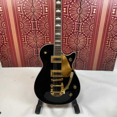 Gretsch G5320T Jet Special Edition Black Gold with Bigsby & Case (Used) image 2