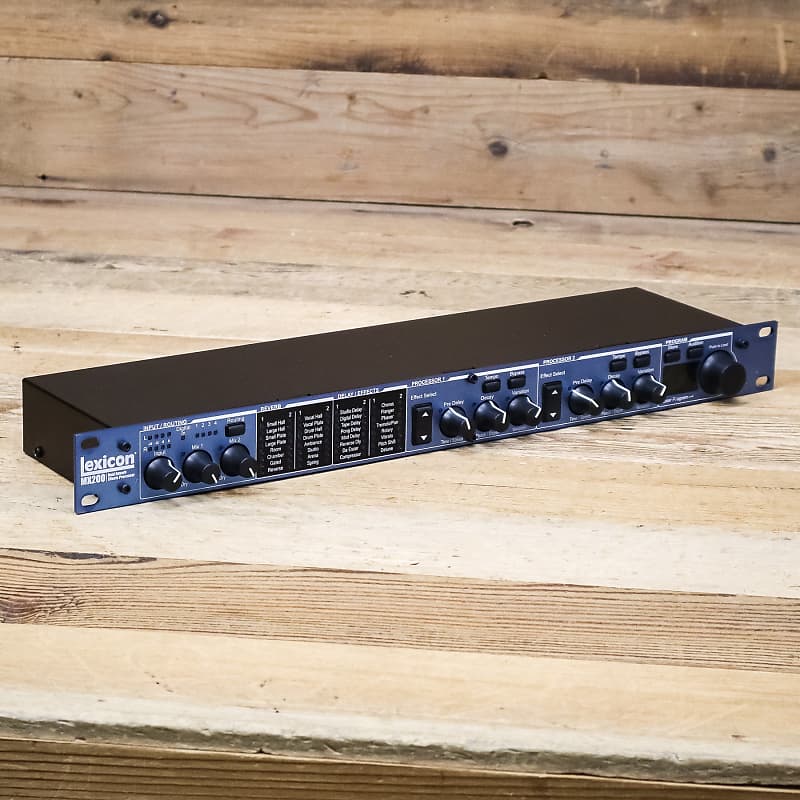 LEXICON MX200 DUAL REVERB MULTI-EFFECTS PROCESSOR Fully
