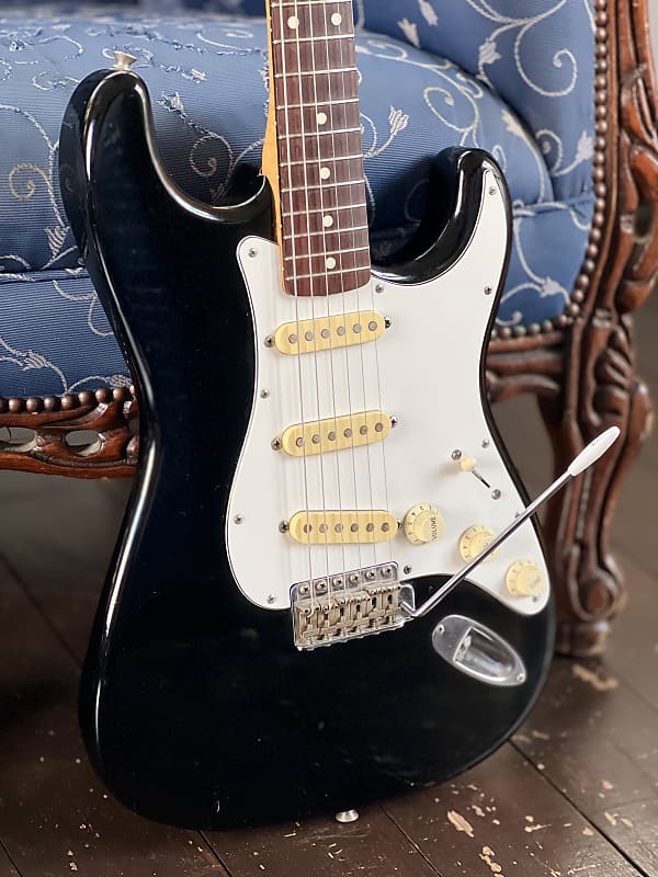 Fender 1988 ST-362 Stratocaster - Black - Made in Japan | Reverb