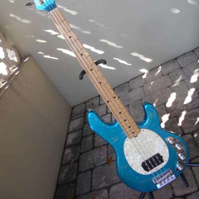 Sterling by Music Man Ray 34 - Sparkle Blue | Reverb