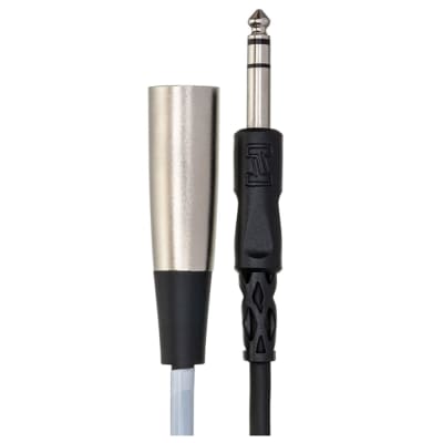 HOSA STX-110M Balanced Interconnect 1/4 in TRS to XLR3M (10 ft) image 2