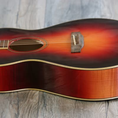 MINTY! Bedell WF-0-AD/MP Wildfire Orchestra Adirondack & Maple Fire Burst Gloss + OHSC image 5