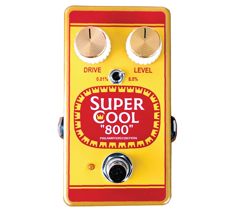 Supercool Pedals 800 Preamp/Distortion image 1