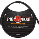 Pig Hog 3 FT Foot 1/4" TRS Balanced Stereo to 1/4" TRS Balanced Stereo Plug 8mm