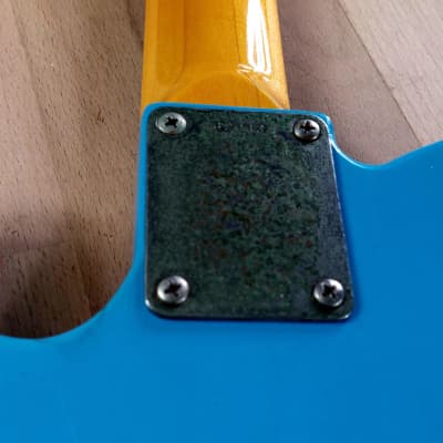 S71 "Custom Nitro Vintage T" rare TAOS TURQUOISE ’62 RELIC, Handwound 60's Pickups. Made in USA image 13