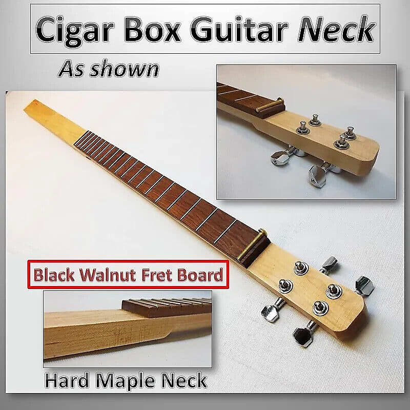 Cigar Box Guitar (CBG) Neck 2024 - Catoctin Mountain Music image 1