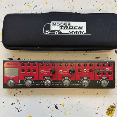 Reverb.com listing, price, conditions, and images for mooer-red-truck