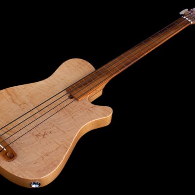 Rob Allen Mouse 30" Maple Short Scale Lined Fretless 2023 image 8