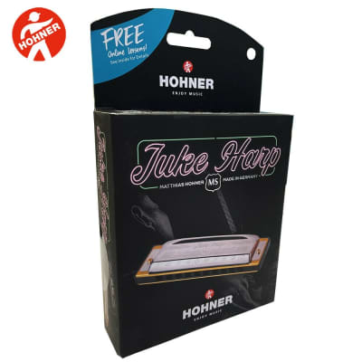 Hohner Limited Edition Juke Harp MS Diatonic Harmonica Key of A, German Quality
