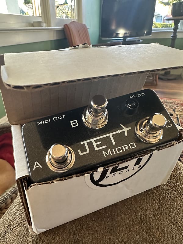 Jet Pedals HX Micro HX Stomp MIDI Controller Reverb