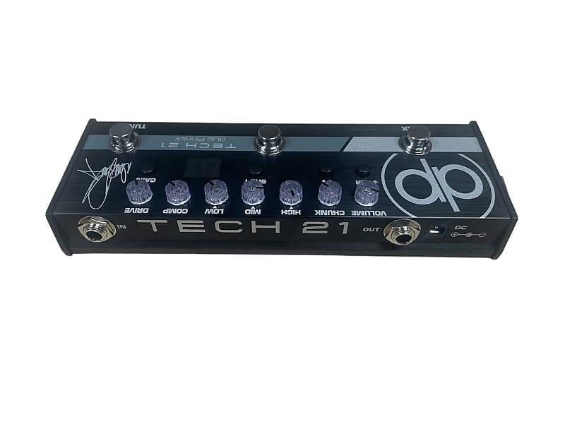 【TECH 21】 dp-3x dUg Pinnick Signature Tech 21 dUg Pinnick Signature Bass Distortion Pedal | Sweetwater