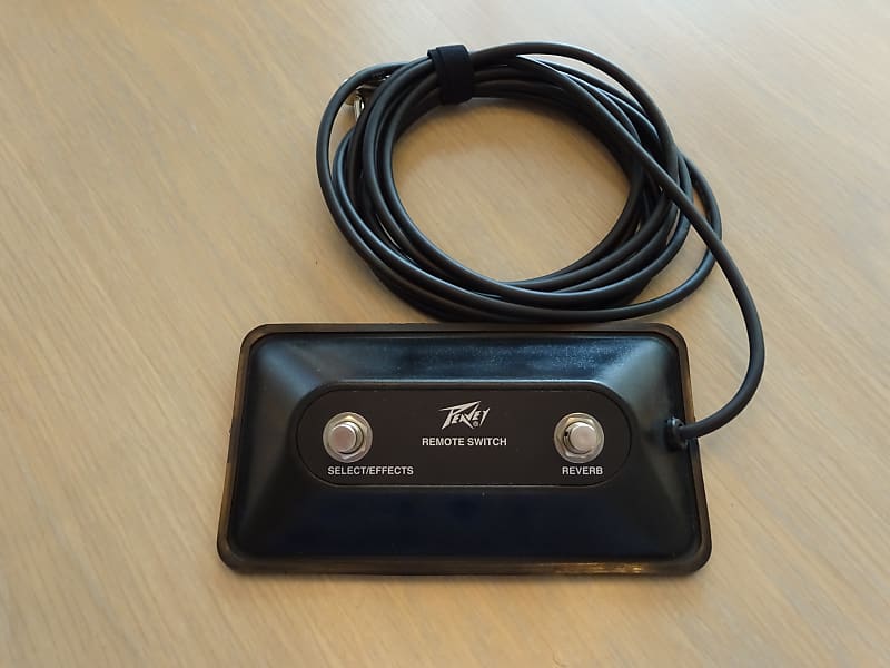 Peavey 2 button Remote Switch, FREE Shipping!! Reverb