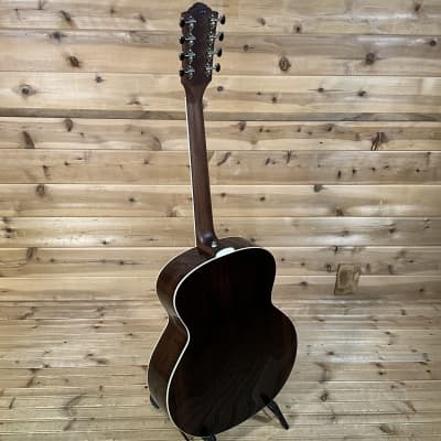 Guild BT-258E Deluxe 8-String Baritone Acoustic Guitar - Natural image 5