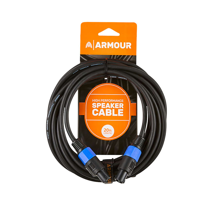 Armour SSP20 SPKN 20 Foot Speaker Cable Reverb