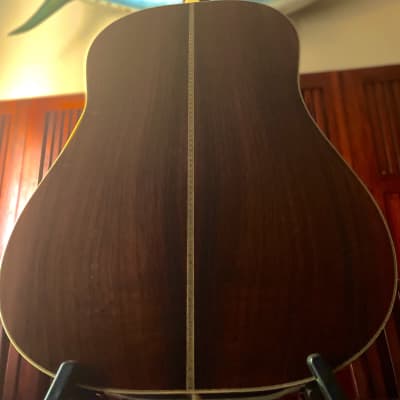 Preston Thompson Custom 12 Fret Slot Head Dreadnaught Acoustic Flattop Guitar , Adirondack Top, AAAA Shipwreck Quarter Sawn Straight Grain Brazilian Rosewood Body 2016 Natural image 16