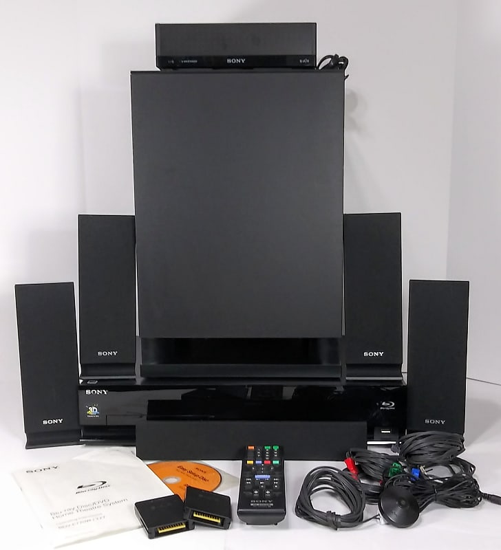 Sony sale Blu Ray Disc/DVD Home Theater System BDV-E770W