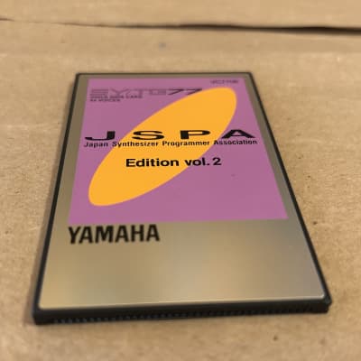 Yamaha VC7706 JSPA Japan Synthesizer Programmer Association Edition Vol. 2 Voice Data Card 1990 image 3