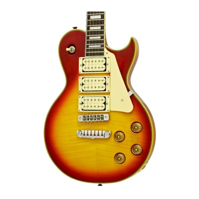 Aria Pro II PE-590AF PE Series Electric Guitar - Aged Cherry Sunburst - Open Box image 4