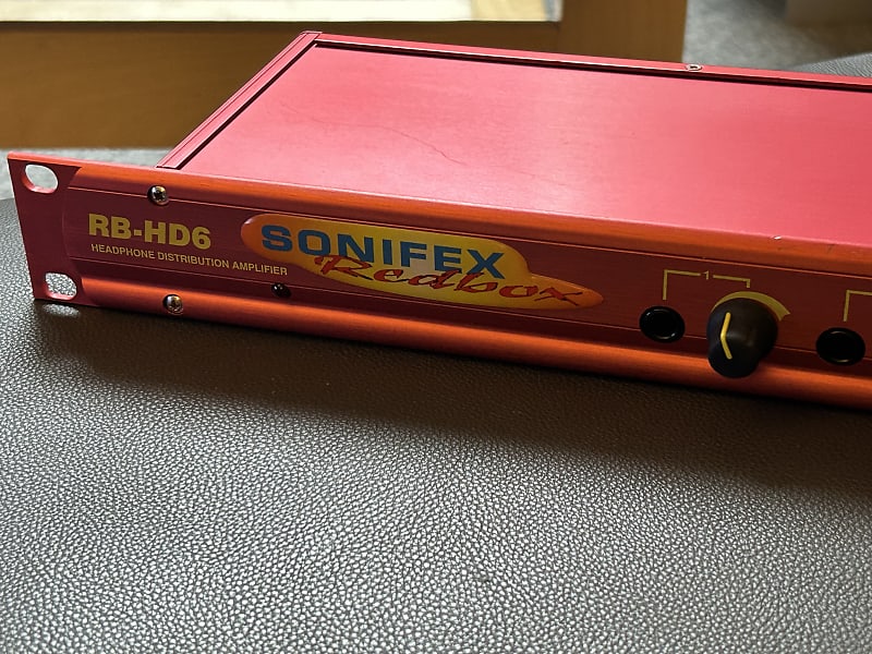 Sonifex Redbox RBHD6 Headphone Distribution Amplifier Reverb