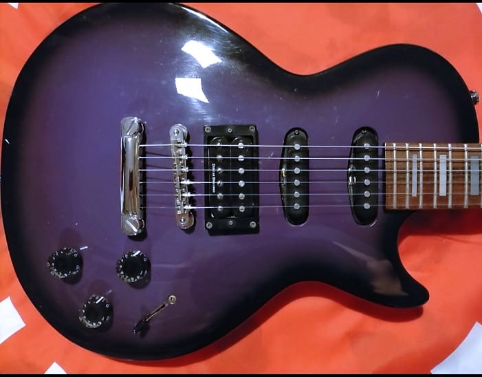 【Grass Roots エレキギター HSS仕様 パープルバースト】 Grass Roots By ESP Les Paul 1990's Purple Burst | Reverb