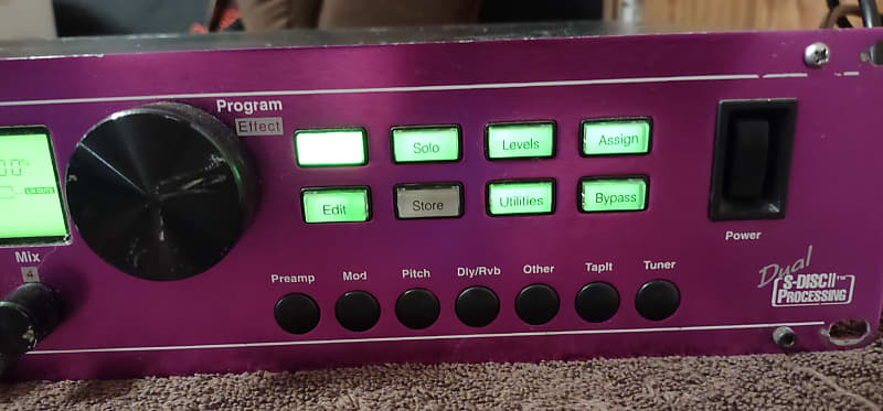 DigiTech 2120 Artist Electric Guitar Tube Preamp Rack Unit DigiTech 2120 Artist Electric Guitar Tube Preamp Rack Unit