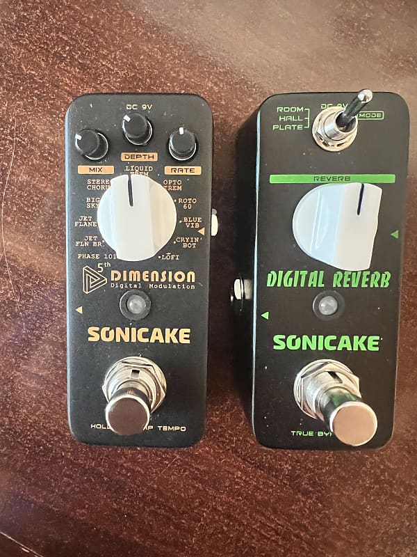 Sonicake Chorus and Reverb Pedals 2020s Reverb