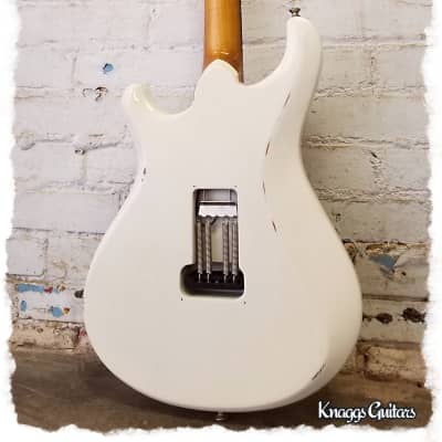 2019 Knaggs Guitars Tier 3 Severn HSS Relic in Creme image 13