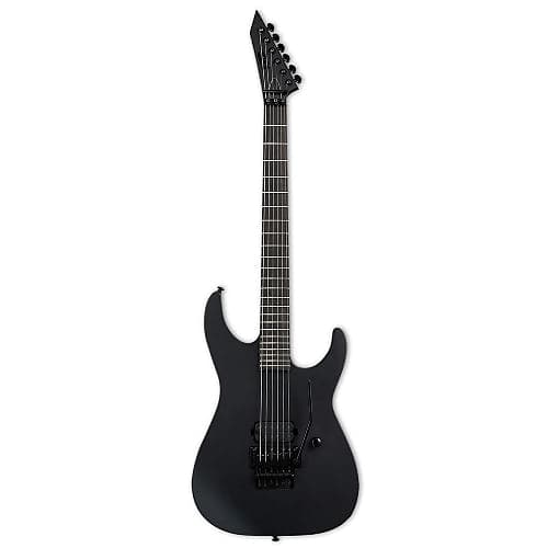 Esp Ltd M Black Metal Electric Guitar Black Satin Reverb