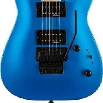 Jackson Dinky JS32 Ltd Edition Arched Top Electric Guitar - Metallic Blue image 3