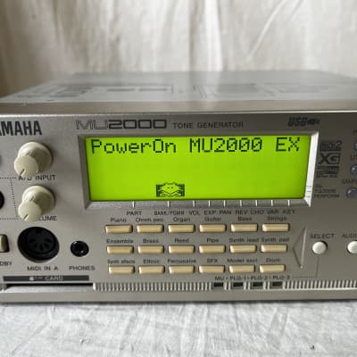 Yamaha MU2000EX tone generator Extended Edition GM GS XG GM2
