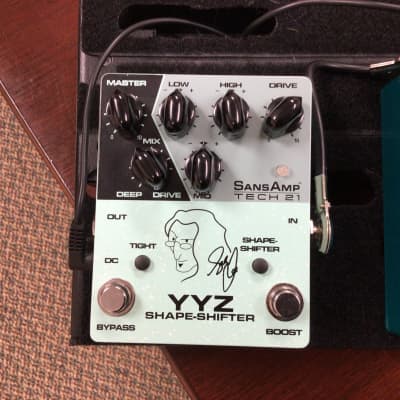 Reverb.com listing, price, conditions, and images for tech-21-yyz-geddy-lee-signature-sansamp