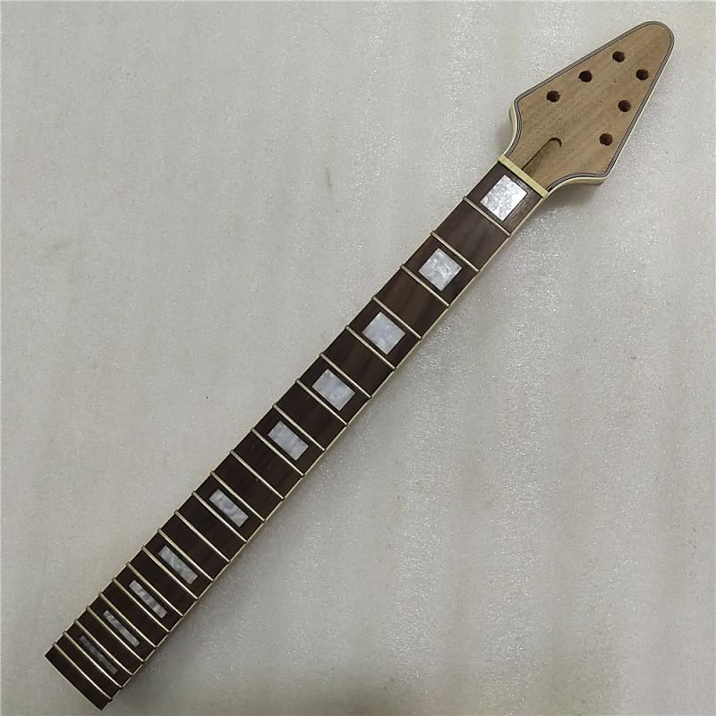 Flying V Style Guitar Mahogany Neck and Rosewood Fingerboard | Reverb