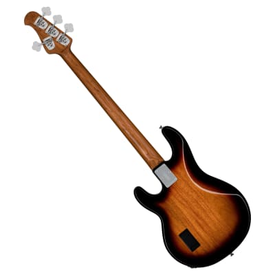 Sterling by Music Man StingRay 4-String Bass, Spalted Maple, 3-Tone Sunburst, Roasted Maple Neck (New for 2024) image 6