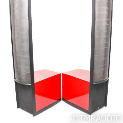Martin Logan Renaissance ESL 15A  Floorstanding Speakers; Rosso Fuoco Pair image 4