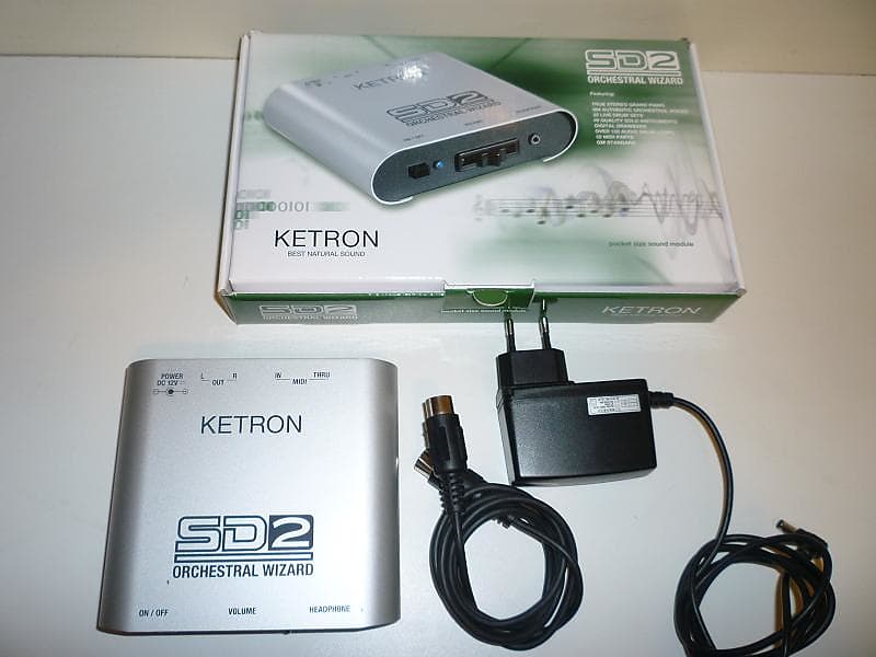 Ketron Sd2 midi sound module Reverb