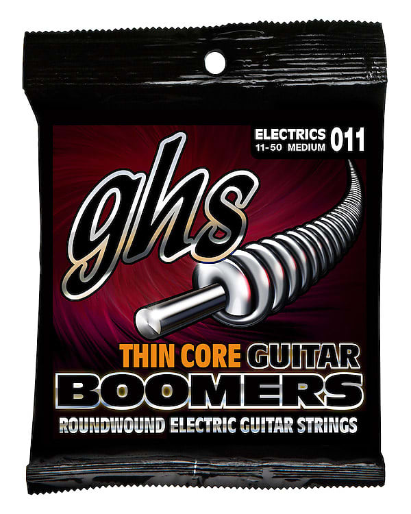 GHS Thin Core Boomers Electric Guitar Strings TC-GBM 11-50 medium 11-50 image 1