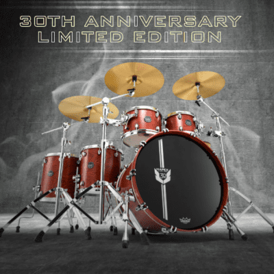 Mapex 30th Anniversary Modern Classic Limited Edition 22x18 10.75 12x8 14x14 16x16 Drums +Snare/Bags image 8