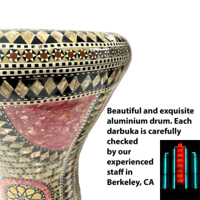 Masterwork Egyptian Copper Darbuka Doumbek Drum *Free Bag,Skin