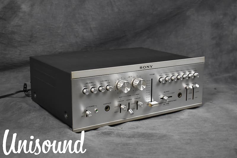 Sony TA-1150 Stereo Integrated Amplifier in Very Good | Reverb