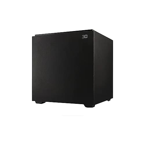 Definitive Technology Descend DN12 12" Subwoofer (2021 Model) - Optimized for Movies and Music, New 3XR Architecture, 1500W Peak Class H Amplifier & (2) Pressure-Coupled 12" Bass Radiators, Black image 1