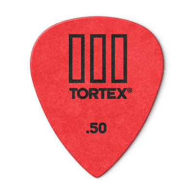 Dunlop 462P50 Tortex III .50mm Guitar Picks (12-Pack)