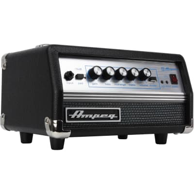 Ampeg Micro VR 200-Watt Compact Solid State Bass Amp Head | Reverb