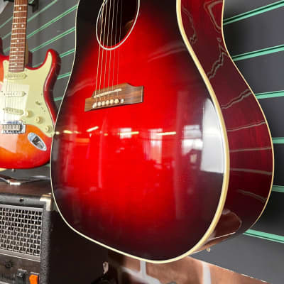 Gibson Slash J-45 Vermillion Burst 2019 Electro-Acoustic Guitar image 5