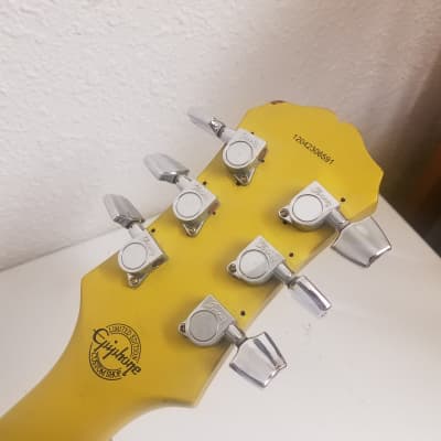 Epiphone SG Junior Jr. TV Yellow Custom Shop Limited Edition
