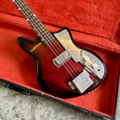 Guyatone EB-4 Bass Guitar 1960’s - Bizarre original vintage MIJ Japan image 2